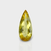 Yellow Beryl 28x12mm Faceted Pear AAA Grade Loose Gemstone - 158225