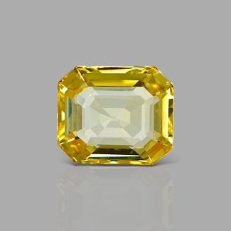Yellow Sapphire 12.14x10.31x5.70mm Step Cut Octagon AAA Loose Gemstone - PM-183117
