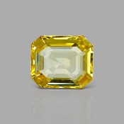 Yellow Sapphire 12.14x10.31x5.70mm Step Cut Octagon AAA Loose Gemstone - PM-183117