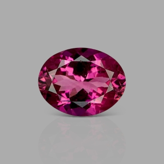 Rubellite Tourmaline 10X8mm Faceted Oval AA+ Grade Loose Gemstone - 157836