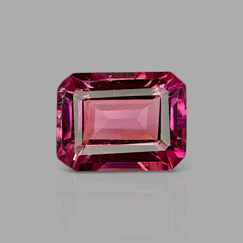 Pink Tourmaline 8x6mm Step Cut Octagon AAA Grade Loose Gemstone - 157868