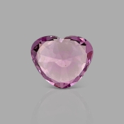 Pink Spinel 6.58x7.77mm Faceted Heart AAA Grade Loose Gemstone - 170116
