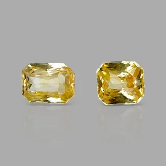 Yellow Sapphire 5.5x5-6x5mm Step Cut Octagon AA+ Gemstones Parcel - SL002-183056