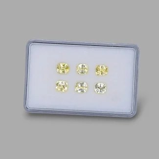 Yellow Sapphire 5.5x5mm Step Cut Octagon AA+ Gemstones Parcel - AE010-183047