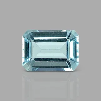 Aquamarine 8.22x6.03mm Step Cut Octagon AA+ Loose Gemstone - 182335
