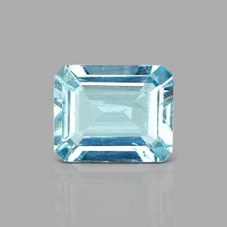 Aquamarine 10.98x8.91x4.94mm Step Cut Octagon AA Grade Loose Gemstone - 159555