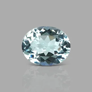 Aquamarine 11x9mm Faceted Oval A+ Grade Loose Gemstone - 157767