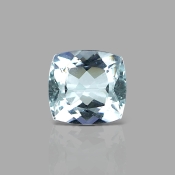 Aquamarine 10x9.5mm Faceted Cushion A Grade Loose Gemstone - 157721