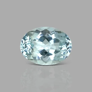 Aquamarine 14.5x11mm Faceted Oval A+ Grade Loose Gemstone - 157719