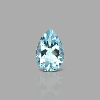 Aquamarine 14x9mm Faceted Pear AA Grade Loose Gemstone - 157771