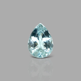 Aquamarine 15x11mm Faceted Pear A+ Grade Loose Gemstone - 157729