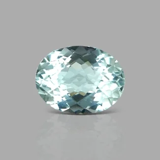 Aquamarine 17.5x13.5mm Faceted Oval A Grade Loose Gemstone - 154009