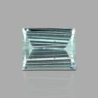 Rutile Aquamarine 18.09x14.25mm Step Cut Baguette AA+ Grade Loose Gemstone - 158797