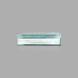 Rutile Aquamarine 53.90X15.77mm Flat Cut Baguette AA+ Grade Loose Gemstone - 158788