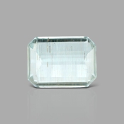 Rutile Aquamarine 21.92x16.04mm Step Cut Octagon AA Grade Loose Gemstone - 158795