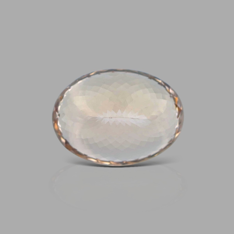 Morganite 20x15mm Faceted Oval AAA Grade Loose Gemstone - 18551