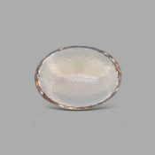 Morganite 20x15mm Faceted Oval AAA Grade Loose Gemstone - 18551