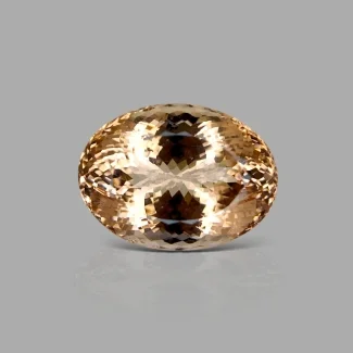 Morganite 20x15mm Faceted Oval AAA Grade Loose Gemstone - 18551