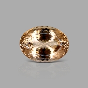 Morganite 20x15mm Faceted Oval AAA Grade Loose Gemstone - 18551