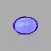 Tanzanite 7.48x5.54mm Faceted Oval AAA Grade Loose Gemstone - 158167