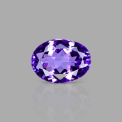 Tanzanite 7.48x5.54mm Faceted Oval AAA Grade Loose Gemstone - 158167
