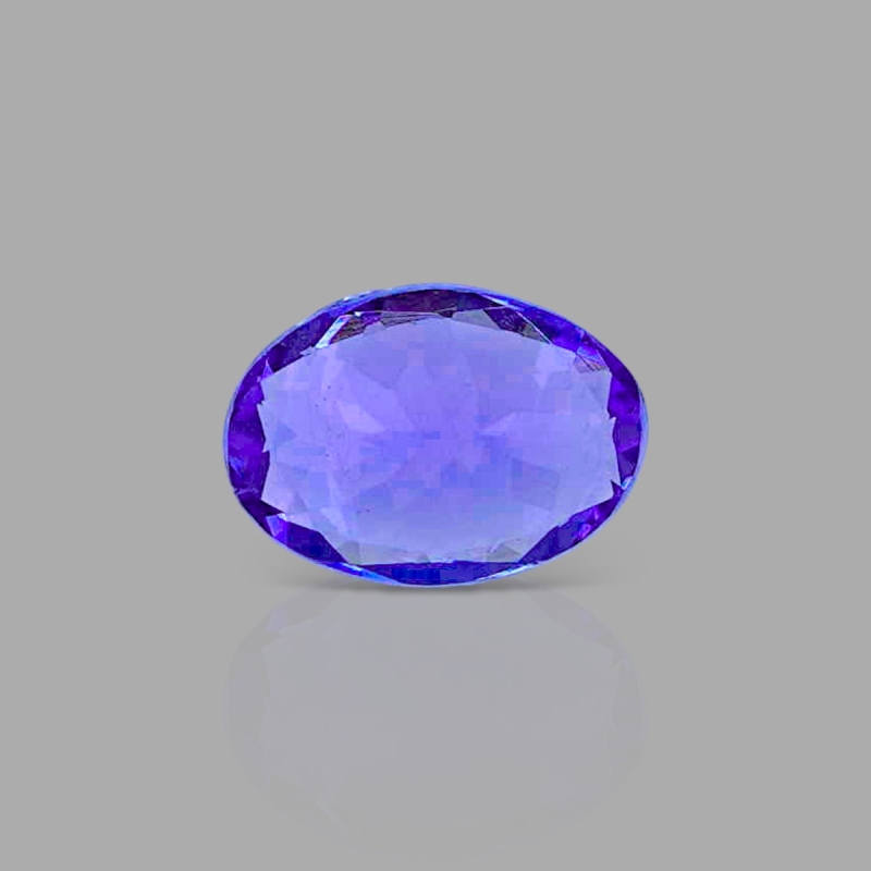 Tanzanite 7.88x5.65mm Faceted Oval AAA Grade Loose Gemstone - 158165