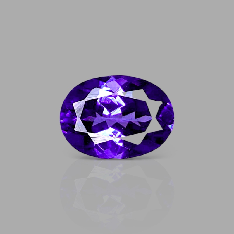 Tanzanite 7.45x5.45mm Faceted Oval AAA Grade Loose Gemstone - 158171