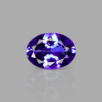Tanzanite 7.58x5.51mm Faceted Oval AAA Grade Loose Gemstone - 158164