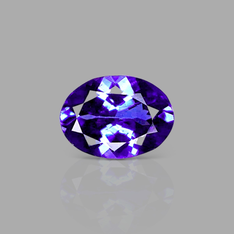 Tanzanite 7.58x5.51mm Faceted Oval AAA Grade Loose Gemstone - 158164