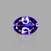 Tanzanite 7.58x5.51mm Faceted Oval AAA Grade Loose Gemstone - 158164