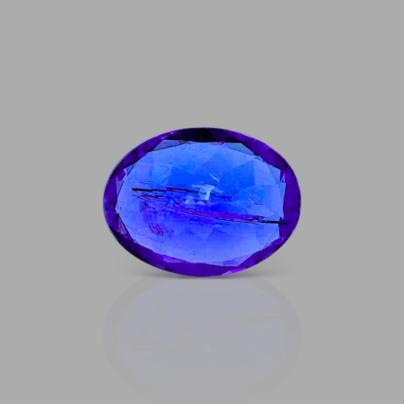 Tanzanite 7.95x6 Faceted Oval AA Grade Loose Gemstone - 158217