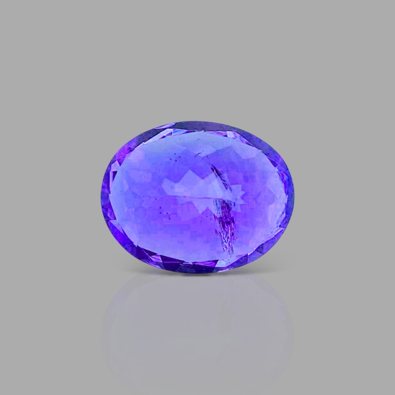 Tanzanite 9x7.10mm Faceted Oval AA+ Grade Loose Gemstone - 158214