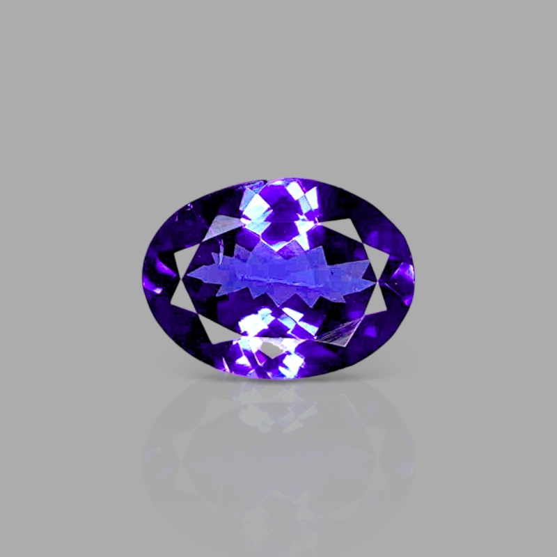 Tanzanite 7.42x5.47mm Faceted Oval AAA Grade Loose Gemstone - 158160