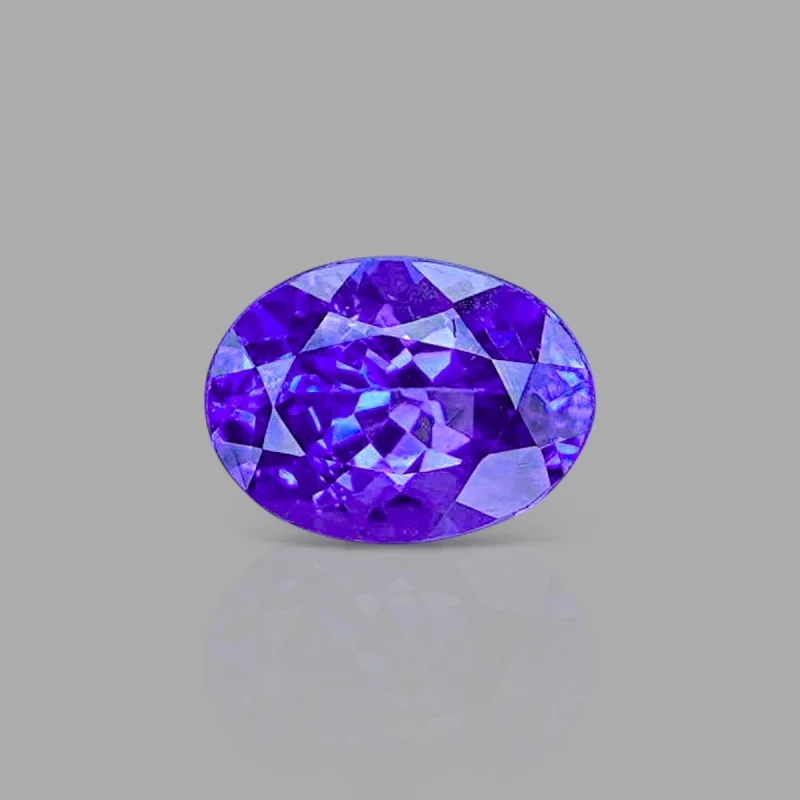 Tanzanite 7.81x5.75mm Faceted Oval AA+ Grade Loose Gemstone - 158216
