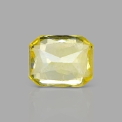 Yellow Sapphire 6.06x4.86x3.30mm Step Cut Octagon AA+ Loose Gemstone - AE016-183151