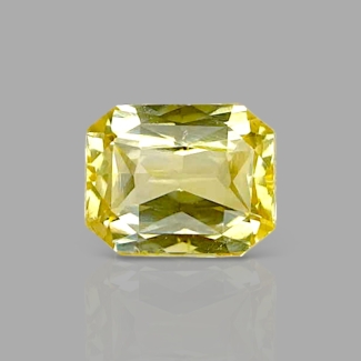 Yellow Sapphire 6.06x4.86x3.30mm Step Cut Octagon AA+ Loose Gemstone - AE016-183151