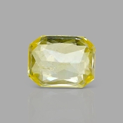 Yellow Sapphire 6.16x4.73x3.40mm Step Cut Octagon AA+ Loose Gemstone - AE016-183154