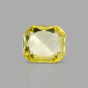 Yellow Sapphire 5.83x5.08x3.75mm Step Cut Octagon AA+ Loose Gemstone - AE014-183161