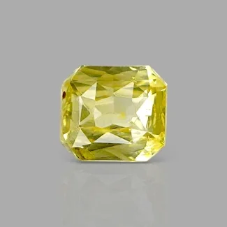 Yellow Sapphire 5.51x5.01x3.40mm Step Cut Octagon AA+ Loose Gemstone - AE014-183162