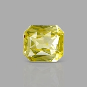 Yellow Sapphire 5.51x5.01x3.40mm Step Cut Octagon AA+ Loose Gemstone - AE014-183162