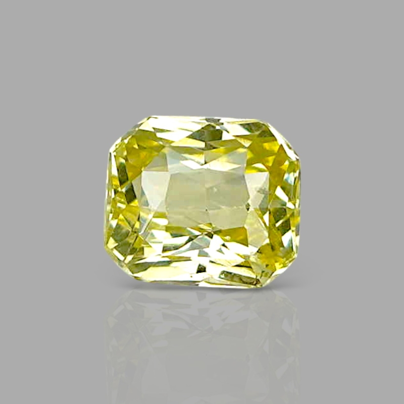 Yellow Sapphire 5.73x4.96x3.50mm Step Cut Octagon AA+ Loose Gemstone - AE014-183164