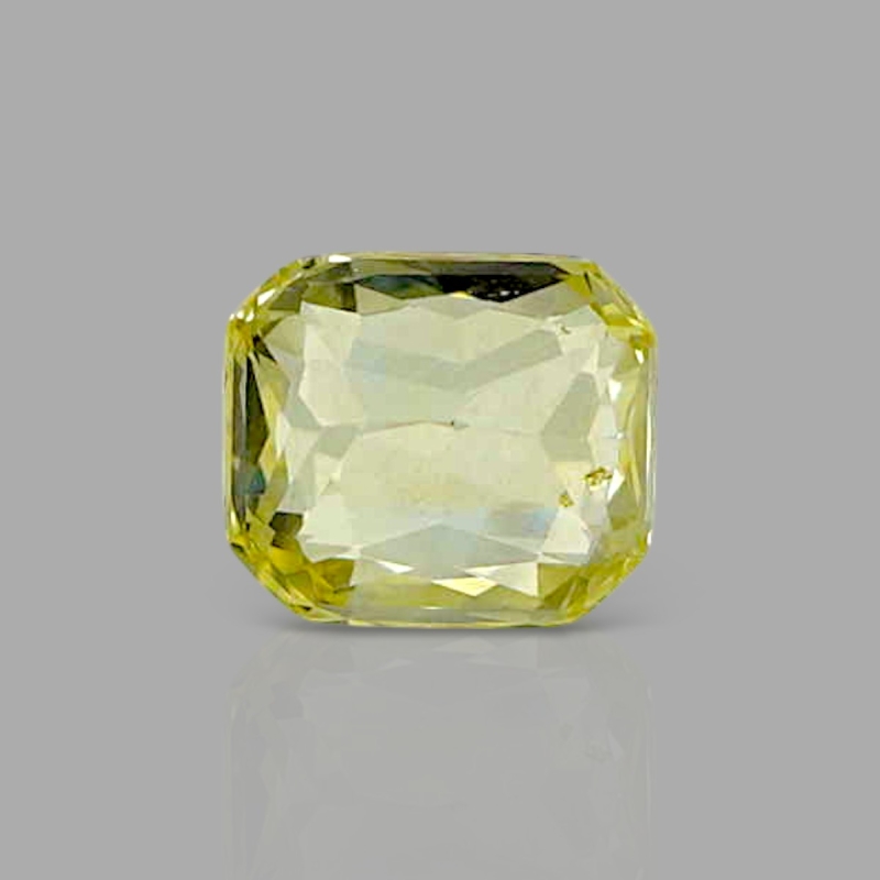Yellow Sapphire 5.73x4.96x3.50mm Step Cut Octagon AA+ Loose Gemstone - AE014-183164