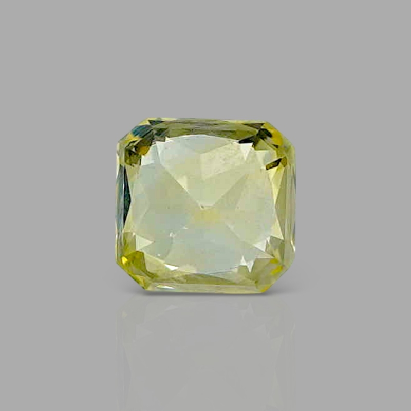 Yellow Sapphire 5.47x5.28x3.90mm Step Cut Octagon AA+ Loose Gemstone - AE012-183135