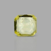 Yellow Sapphire 5.65x5.40x3.15mm Step Cut Octagon AA+ Loose Gemstone - AE012-183136