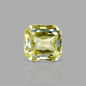 Yellow Sapphire 5.65x5.40x3.15mm Step Cut Octagon AA+ Loose Gemstone - AE012-183136