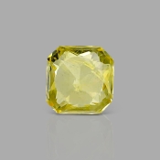 Yellow Sapphire 5.42x5.35x4mm Step Cut Octagon AA+ Loose Gemstone - AE012-183138
