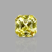 Yellow Sapphire 5.42x5.35x4mm Step Cut Octagon AA+ Loose Gemstone - AE012-183138
