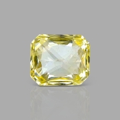 Yellow Sapphire 6.04x5.20x3.80mm Step Cut Octagon AA+ Loose Gemstone - AE015-183155