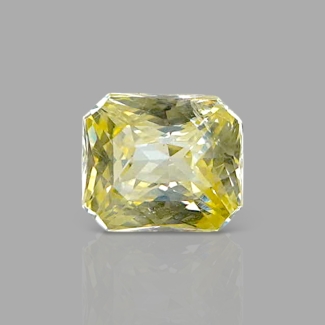 Yellow Sapphire 6.04x5.20x3.80mm Step Cut Octagon AA+ Loose Gemstone - AE015-183155
