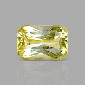 Yellow Sapphire 6.56x4.59x3.50mm Step Cut Octagon AA+ Loose Gemstone - AE015-183157